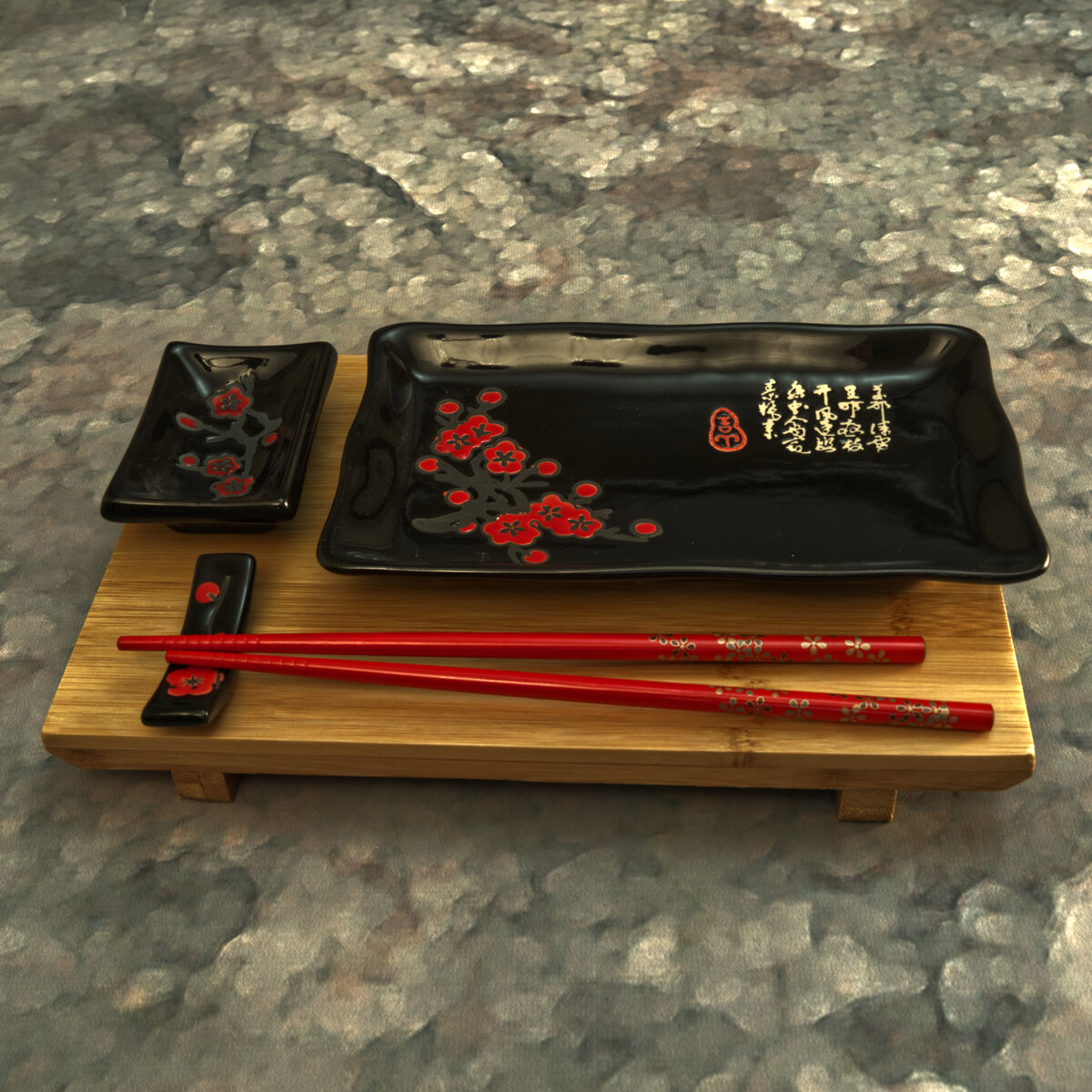 Sushi Serving Dish Set