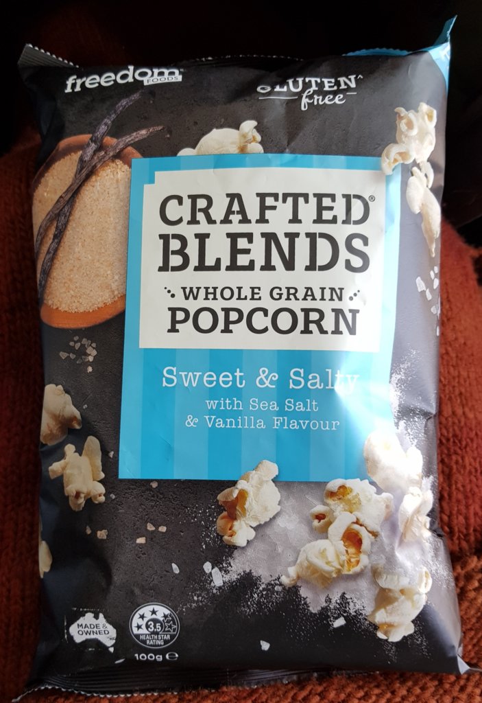 Sweet and Salty Popcorn with Vanilla