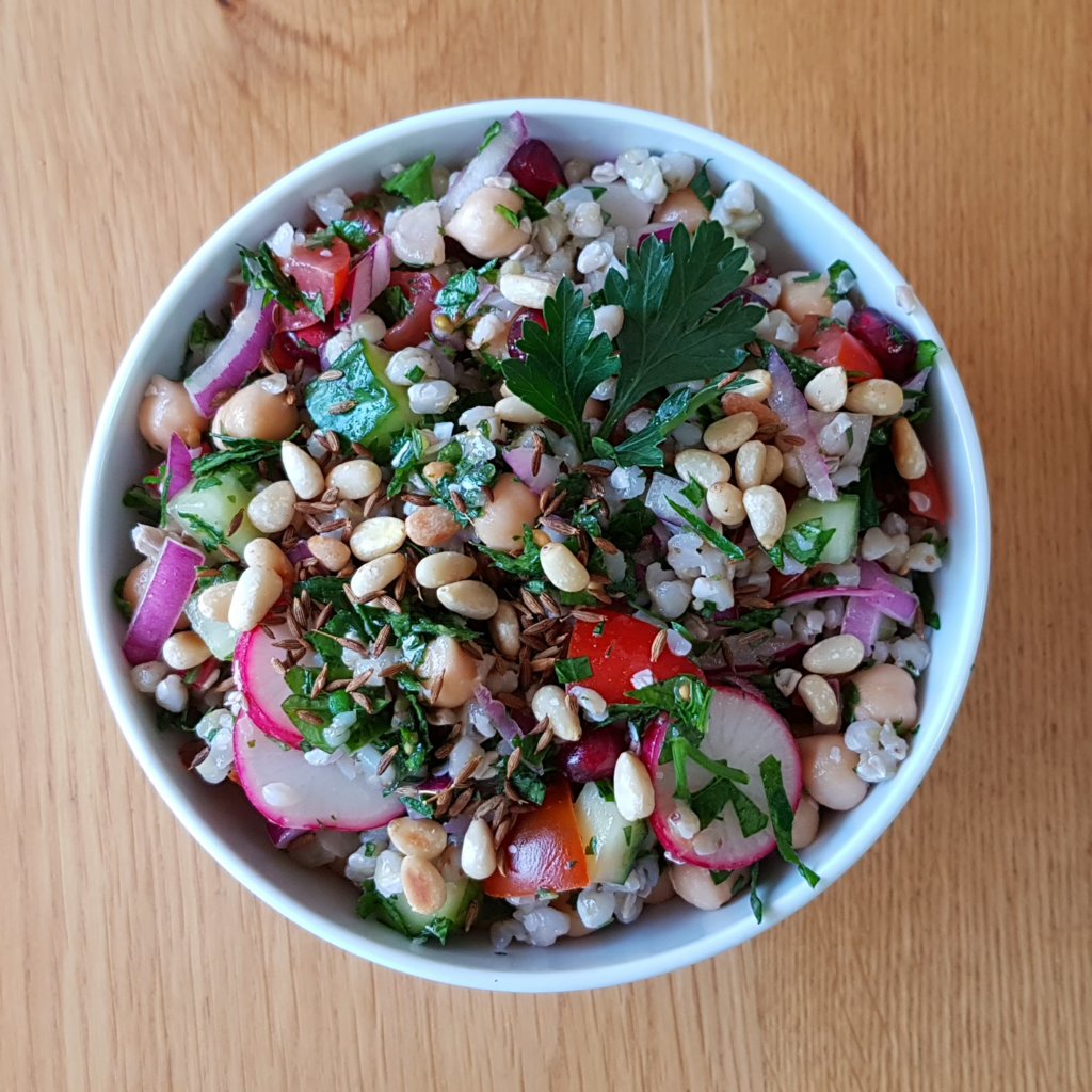 Tabbouleh with Bulgar Wheat