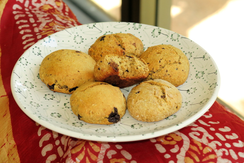 The Avocado Chocolate Chunk Cookie/Scone Experiment