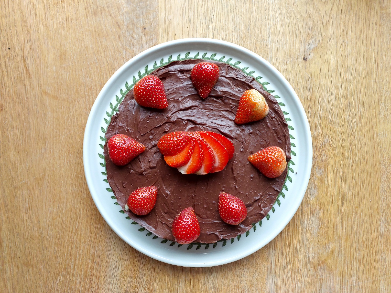 The whole Tofu Chocolate Cake