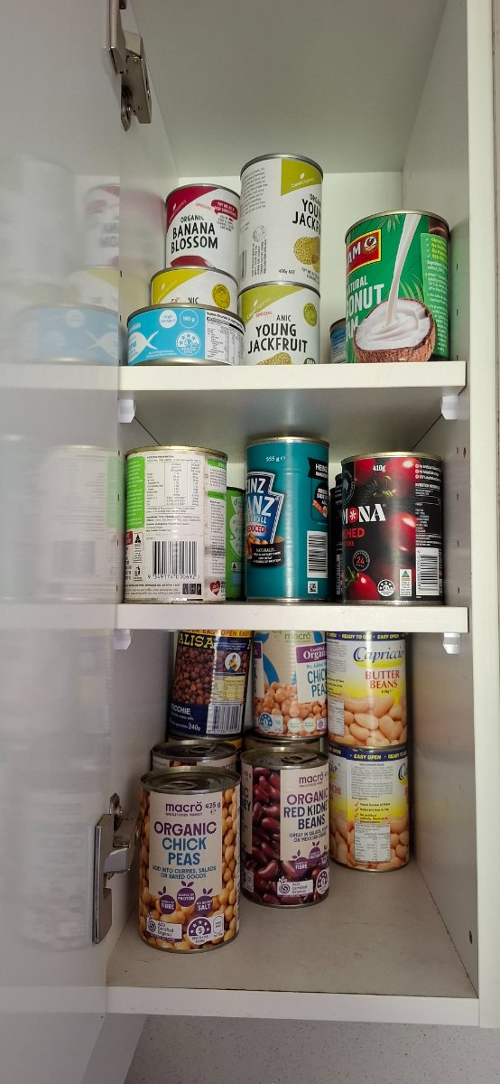 tins cupboard