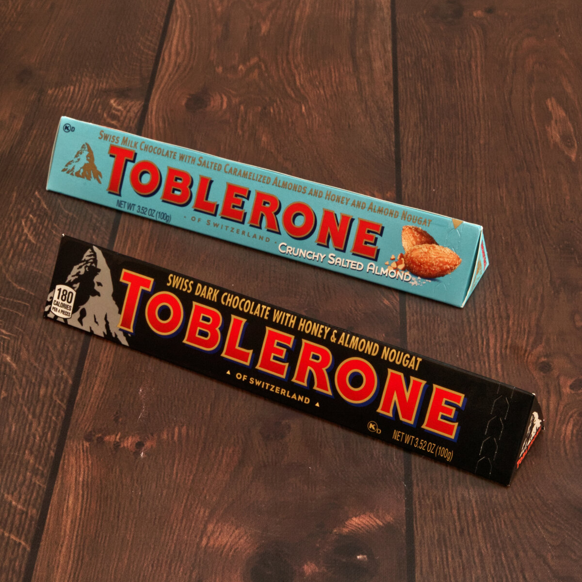 Toblerone Swiss Chocolate Honey Almond Bars