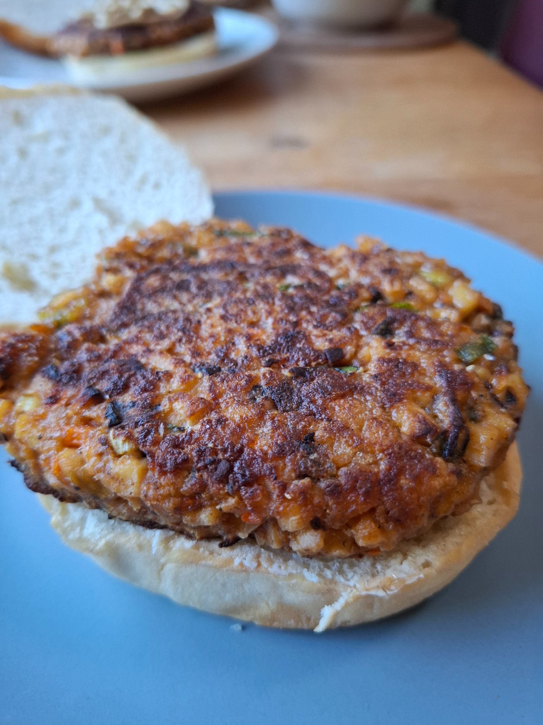 Tofu & Mushroom Burger