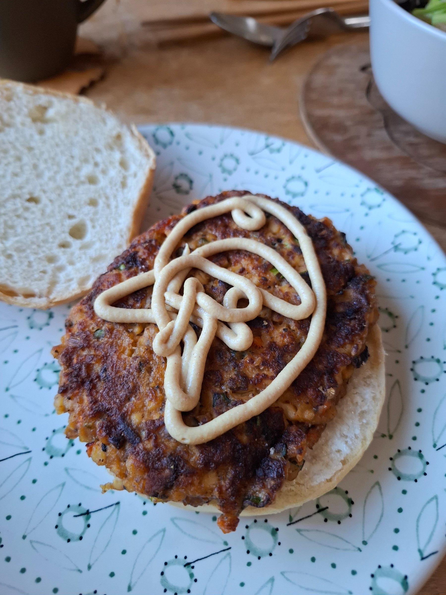 Tofu & Mushroom Burger