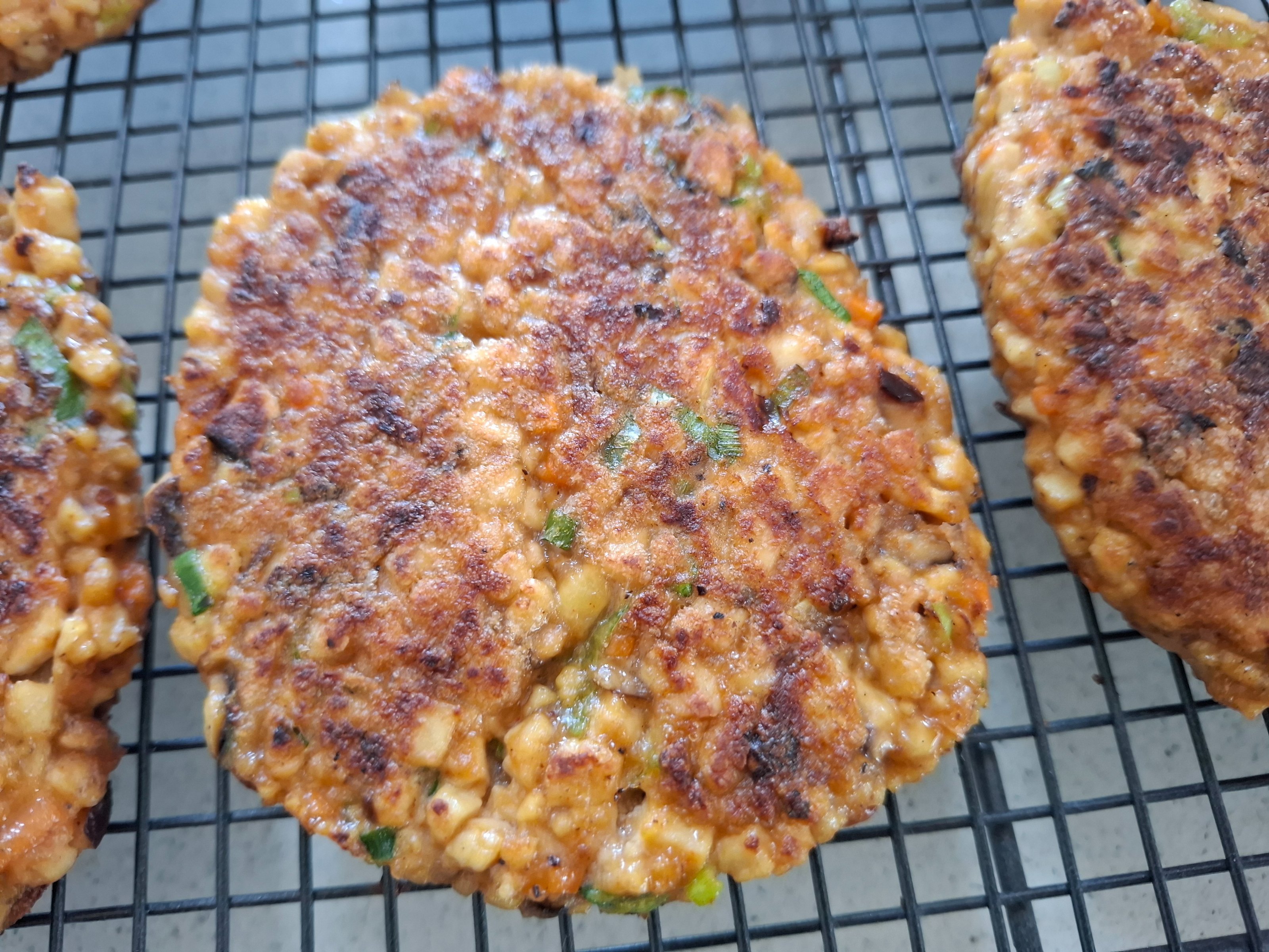 Tofu & Mushroom Burger