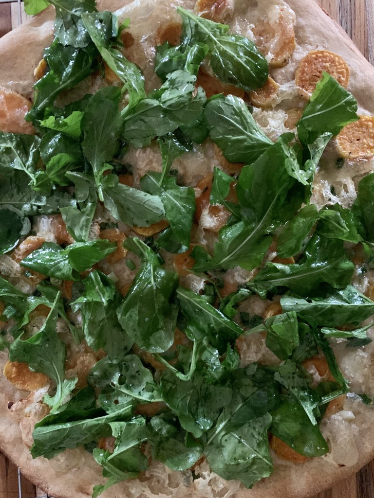 Topped With Fresh Arugula