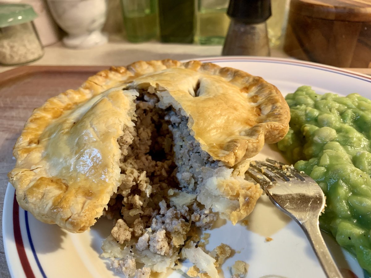 Tourtiere And Peas