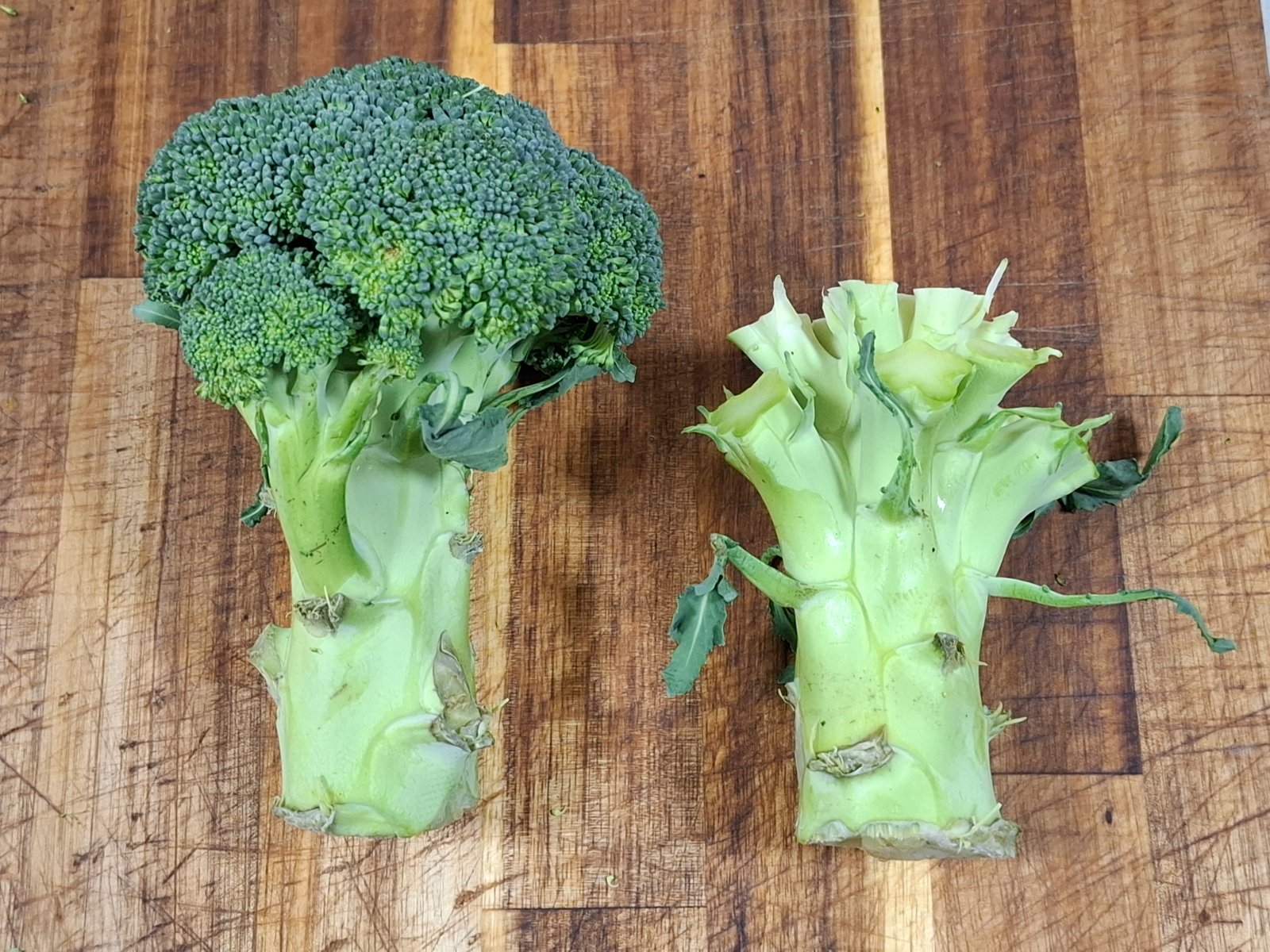 Trimmed broccoli
