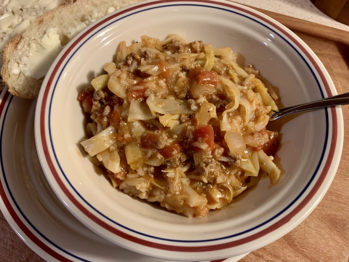 Unstuffed Cabbage Rolls