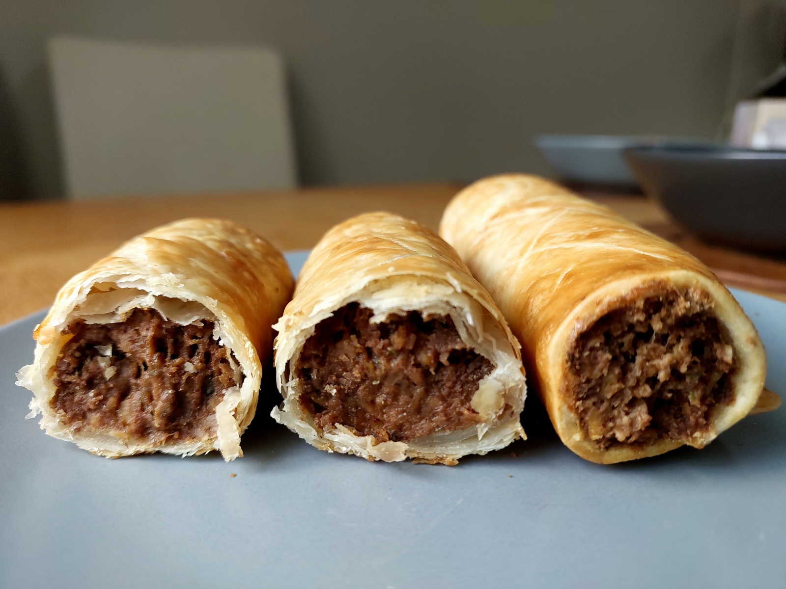 Vegan Chickpea Sausage Rolls