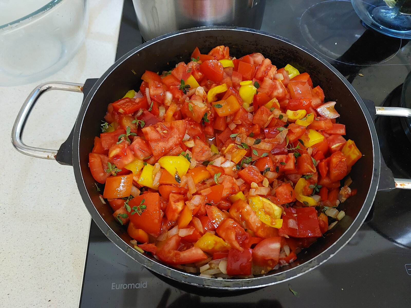 Vegetable Ratatouille (tomato, peppers & onions)