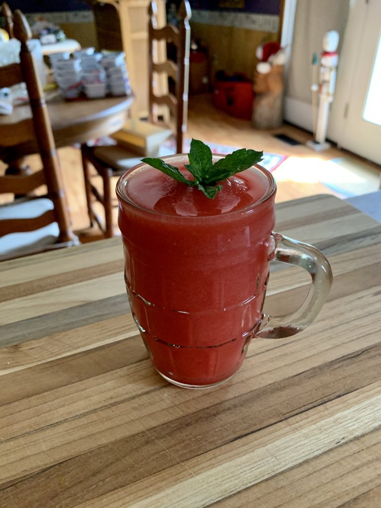 Watermelon-Vodka Slushie