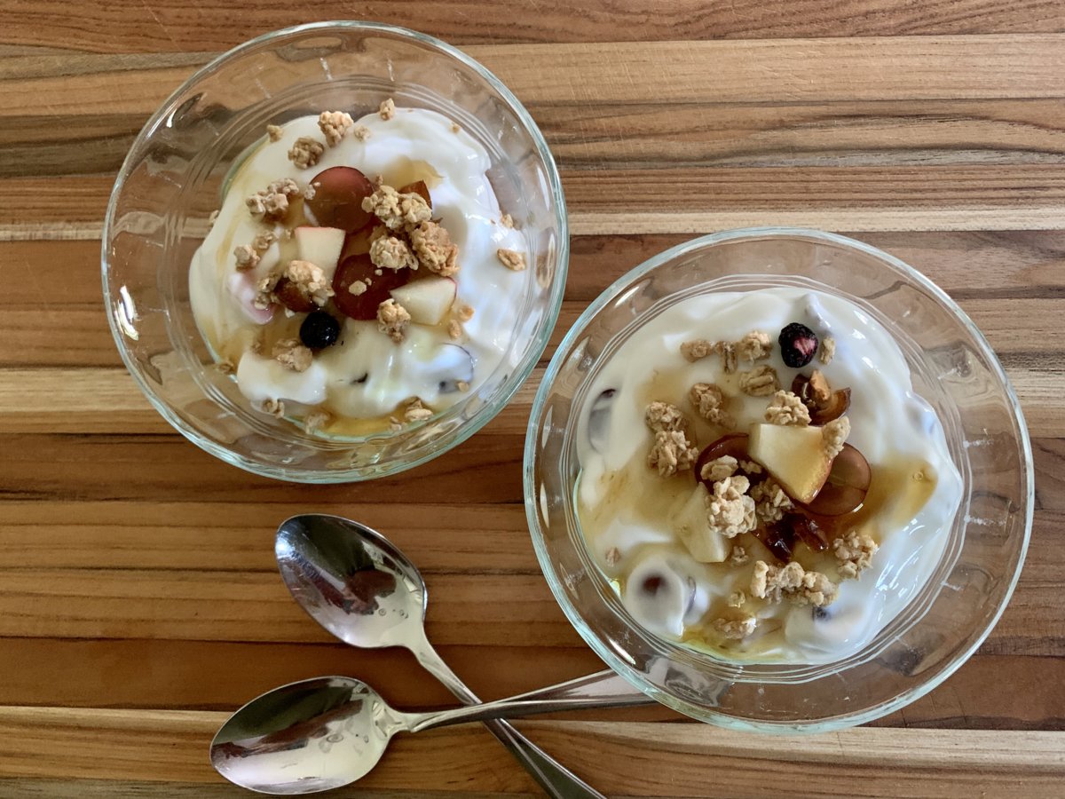 Yogurt, Fruit, And Granola