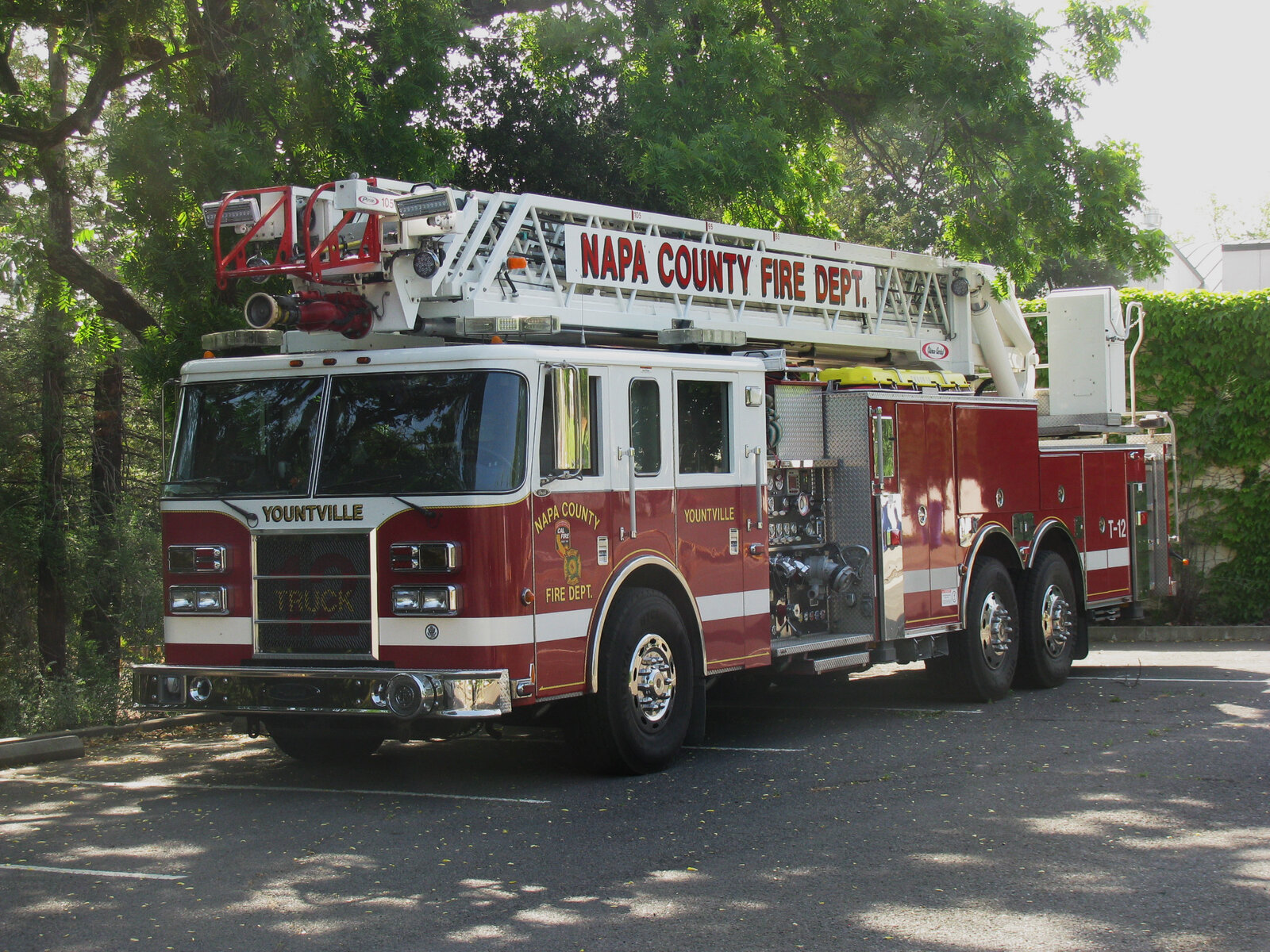 Yountville, Napa County, California Fire Truck