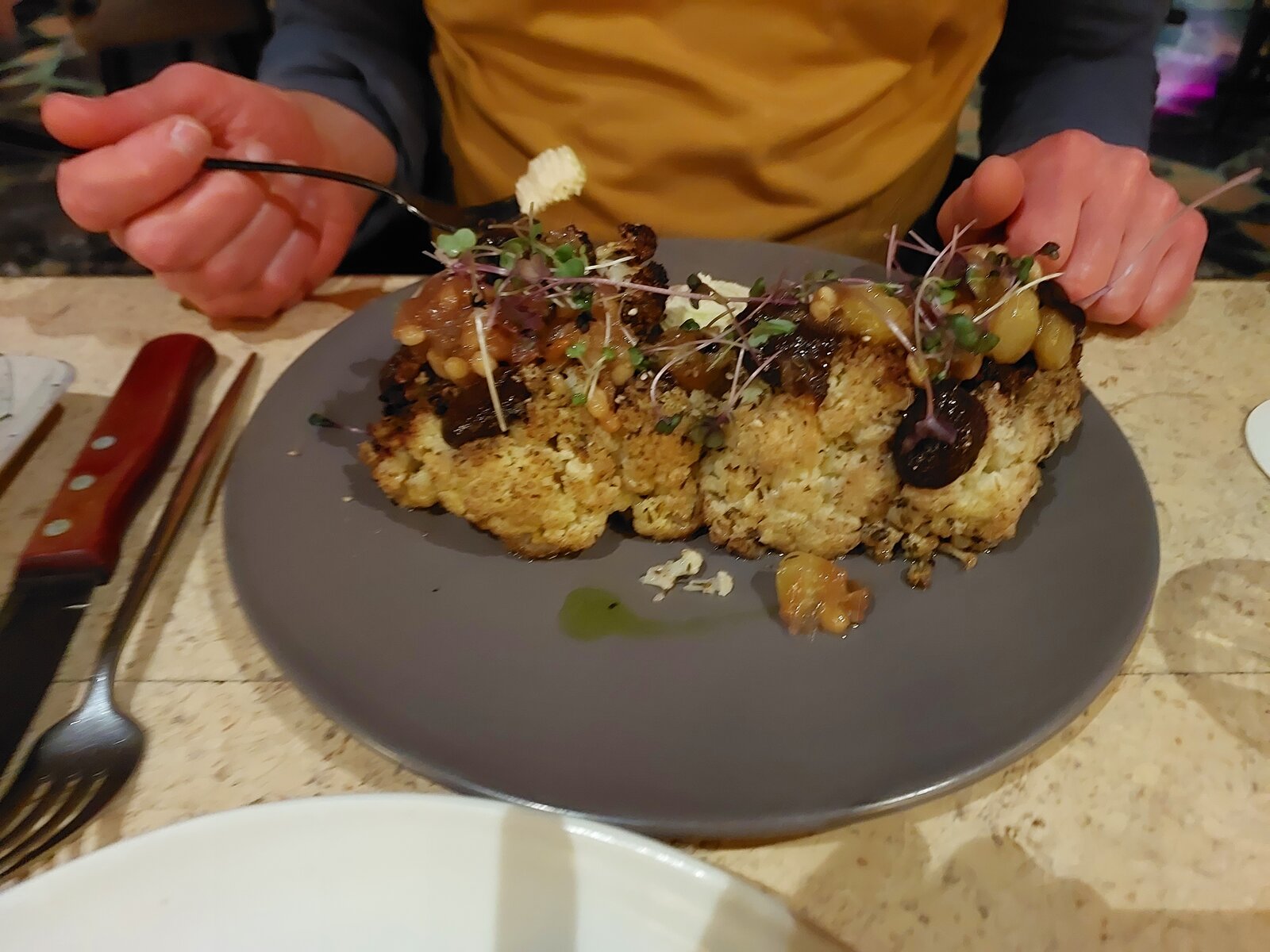 ZA’ATAR ROASTED CAULIFLOWER