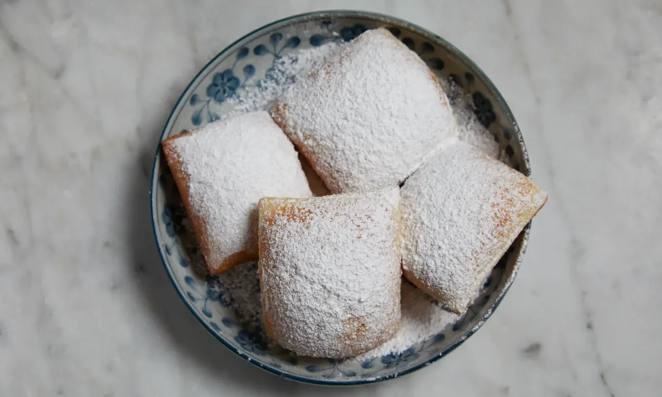 Beignets by bike.
